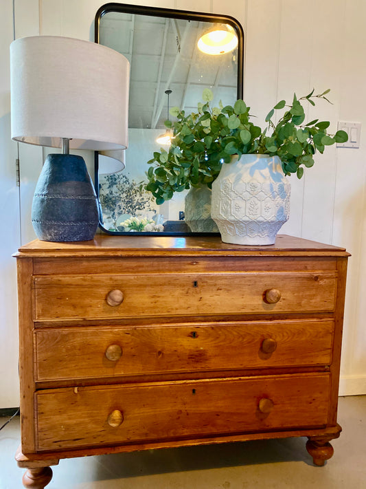 Original Pine Vintage Dresser