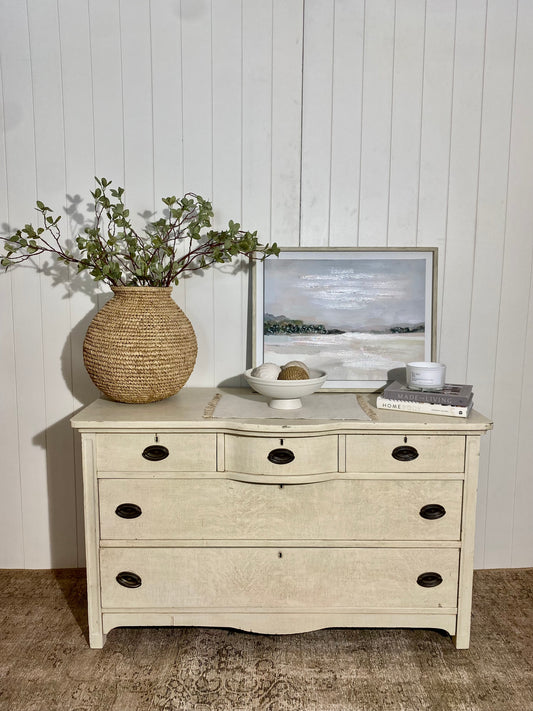 Off White Vintage Dresser