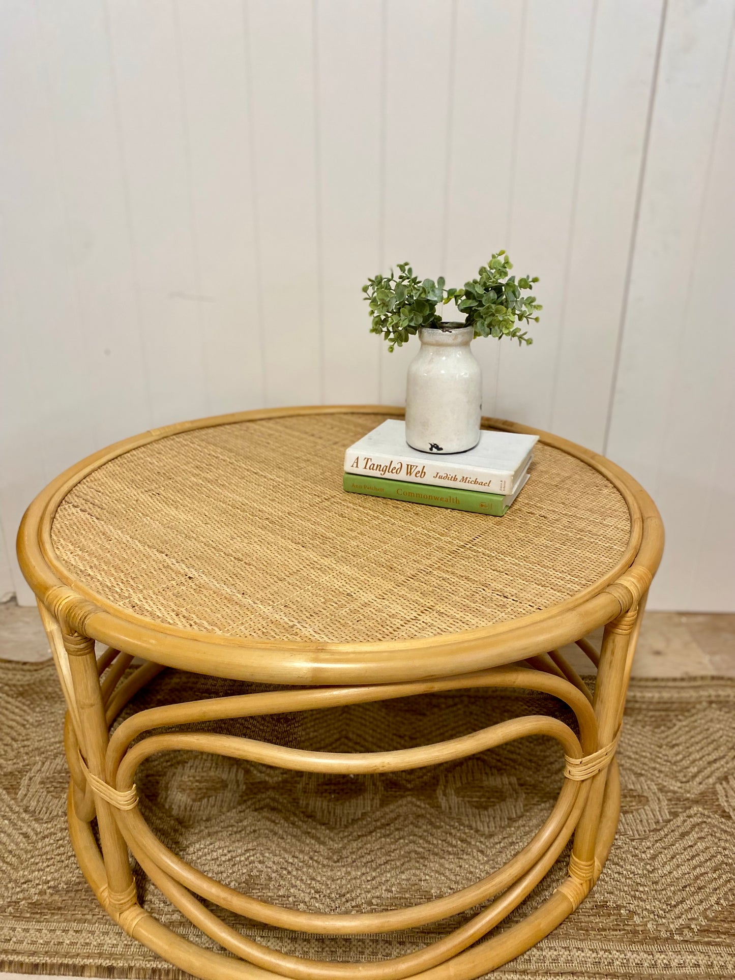 Rattan Coffee Table round